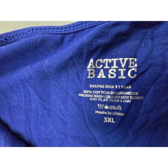 Active Basic Bra Strap Stretch Tank Top SZ 3x Pit to Pit 18" EUC - Picture 4 of 5